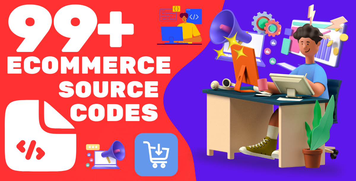 Start A Business Or Create Unlimited website With Our 99+ E-commerce Full Stack Source Code Bundle Pack With Full CopyRights License