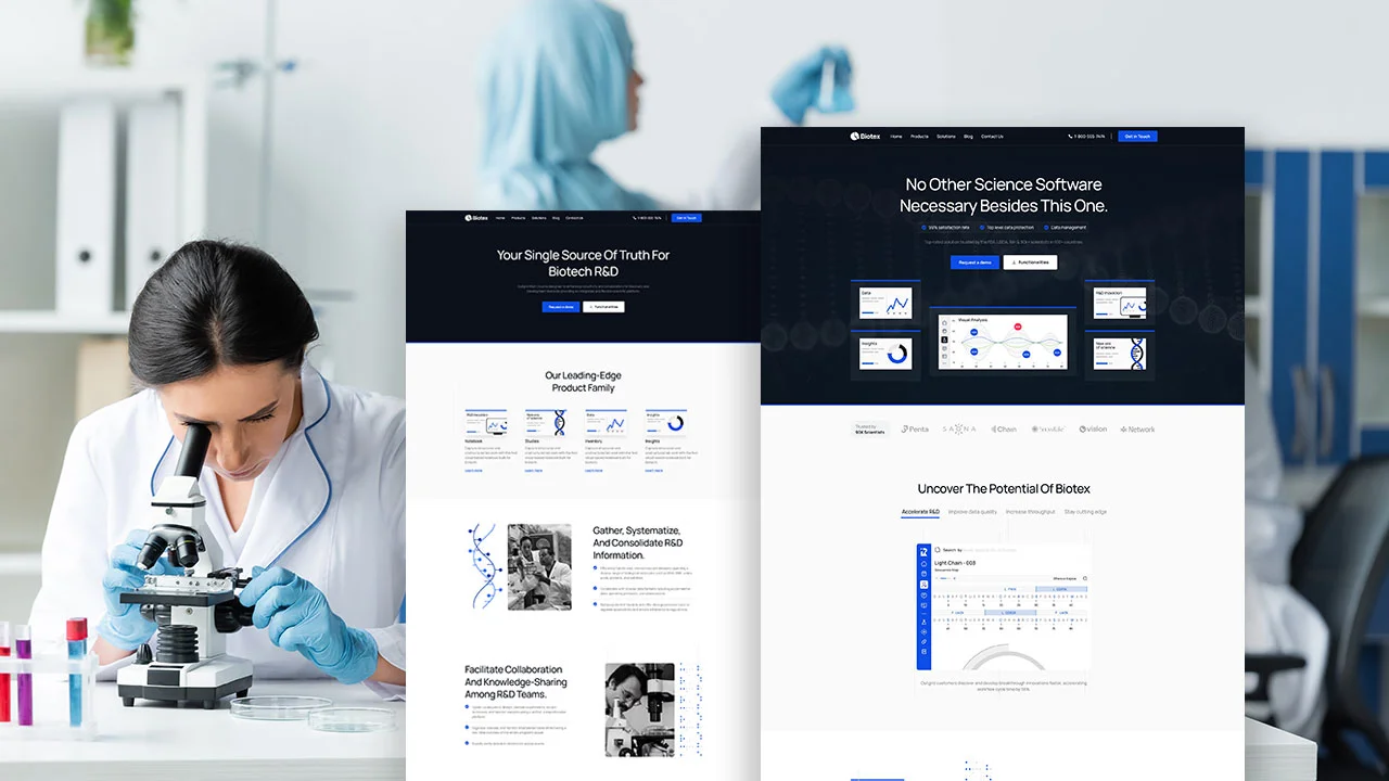 Biotex – Biotech Company WordPress Elementor Web Template / WordPress Website Template 14 Biotex – Biotech Company WordPress Elementor Web Template / WordPress Website Template