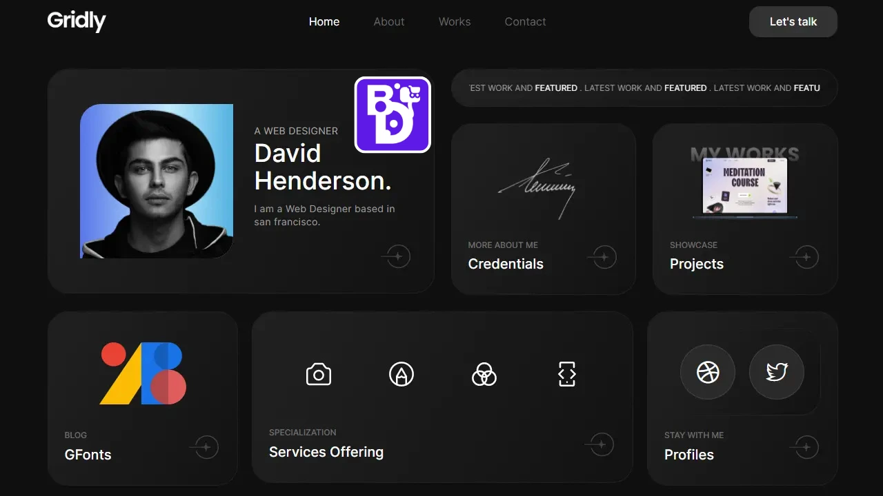 Gridly – Creative Personal Portfolio WordPress Elementor Template / WordPress Website Template 8 Gridly – Creative Personal Portfolio WordPress Elementor Template / WordPress Website Template