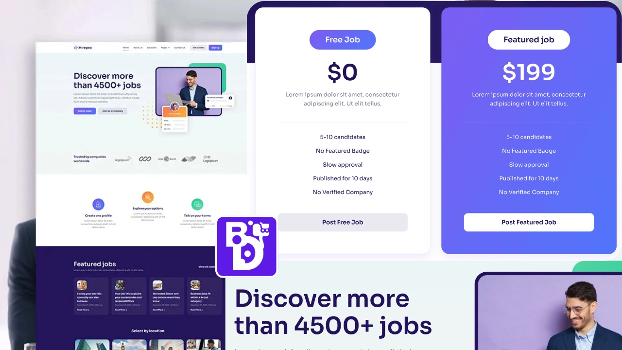 HirePro – Human Resources & Recruitment WordPress Elementor Web Template / WordPress Website Template 8 HirePro – Human Resources & Recruitment WordPress Elementor Web Template / WordPress Website Template