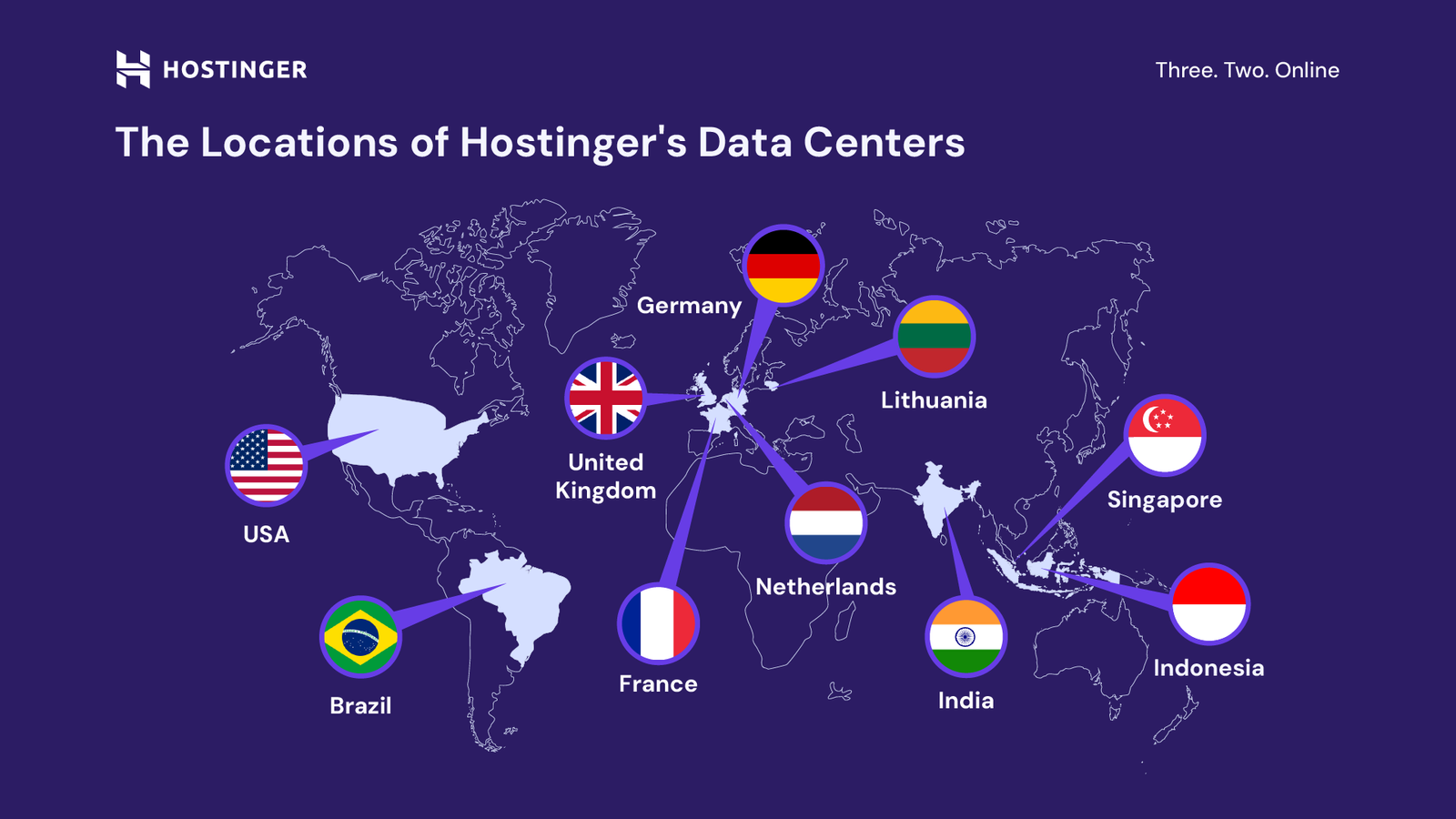 Home 34 Hostinger s data center locations 1
