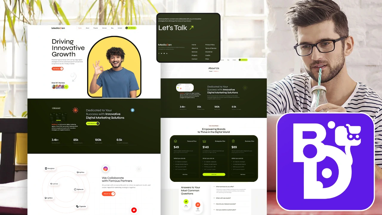 Mediazen – Digital Marketing Agency WordPress / Elementor Full Website Template 10 Mediazen – Digital Marketing Agency WordPress Elementor Full Website Template