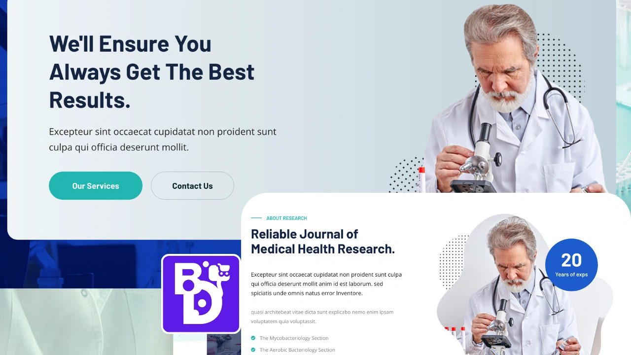 Quest – Laboratory & Research WordPress Elementor Web Template / WordPress Website Template 5 Quest – Laboratory & Research WordPress Elementor Web Template / WordPress Website Template