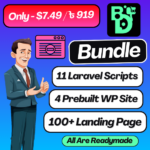 Specials Templates & Code Scripts Bundle - 11 Laravel Code Scripts / 4 Readymade Wordpress Website / & 100+ Landing Page Website Template Bundles - Image 2