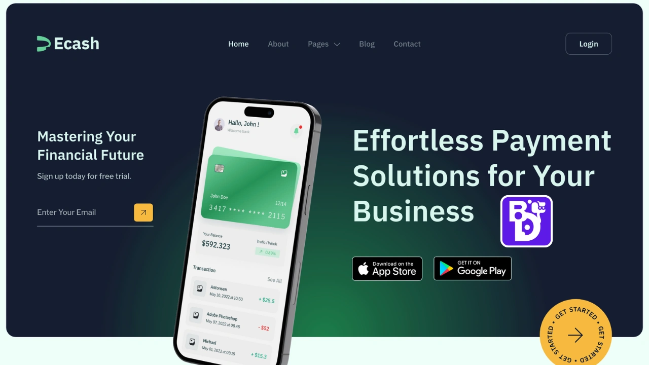 eCash – Online Payment Gateway & Fintech WordPress Elementor Web Template / WordPress Website Template 10 eCash – Online Payment Gateway & Fintech WordPress Elementor Web Template / WordPress Website Template